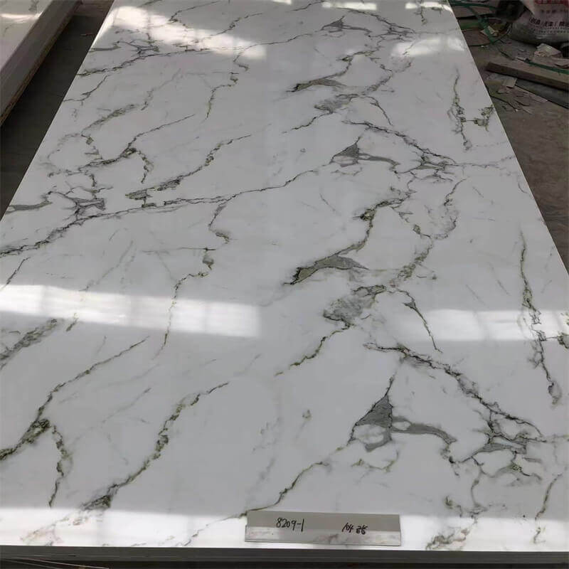 pvc marble sheet uv coating